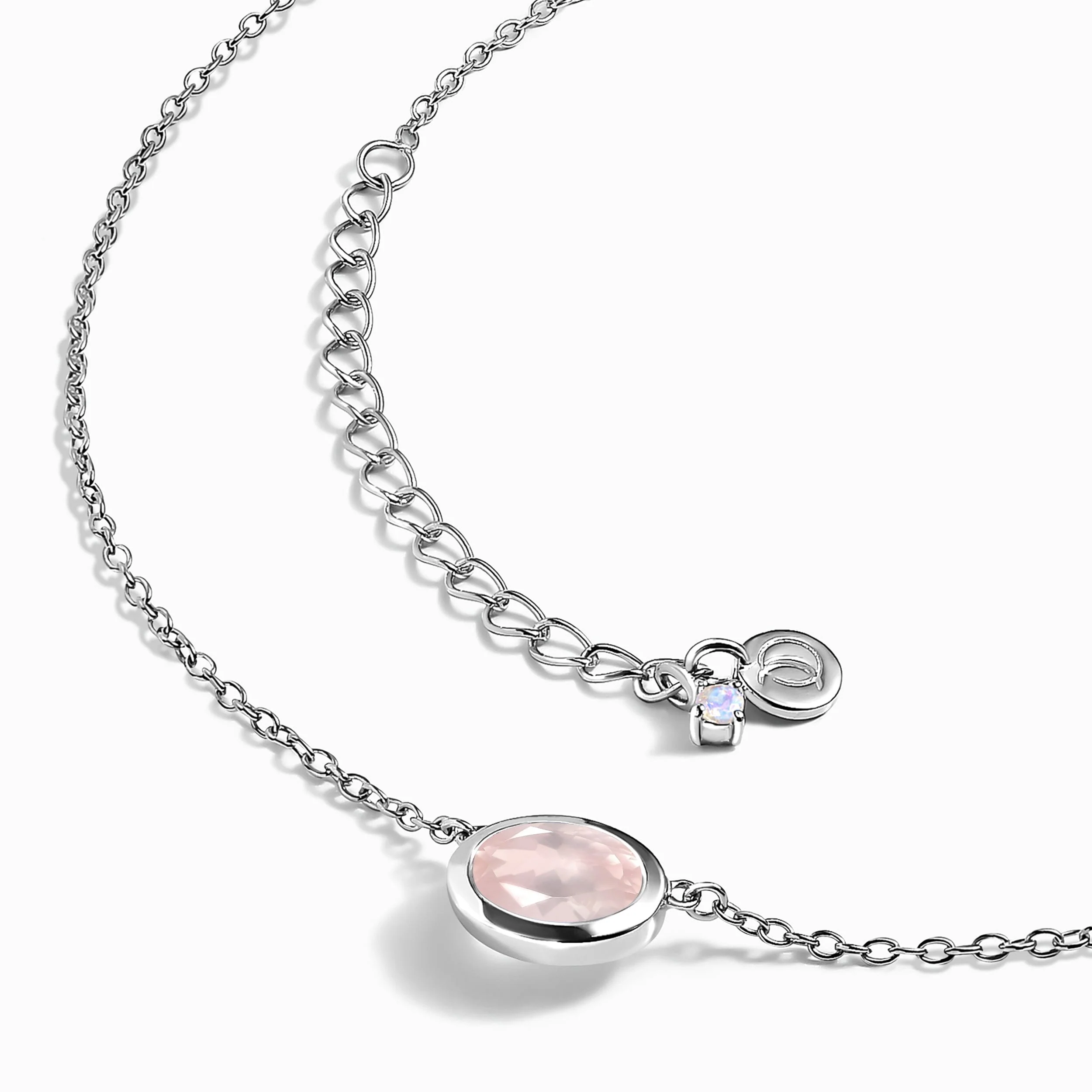 Rose Quartz Necklace - Skin-Touch - Image 17