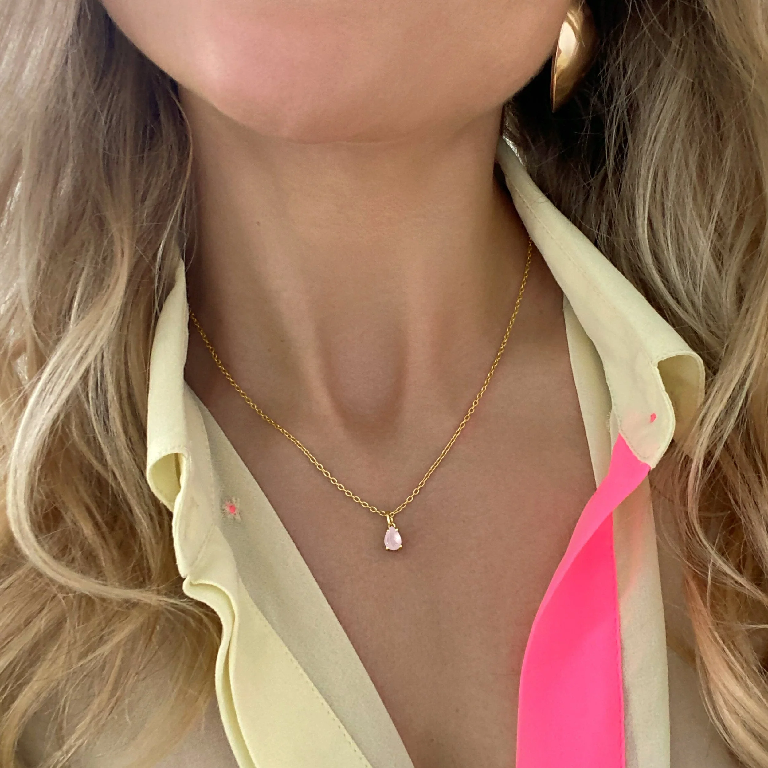 Rose Quartz Necklace - Worthiness - Image 6