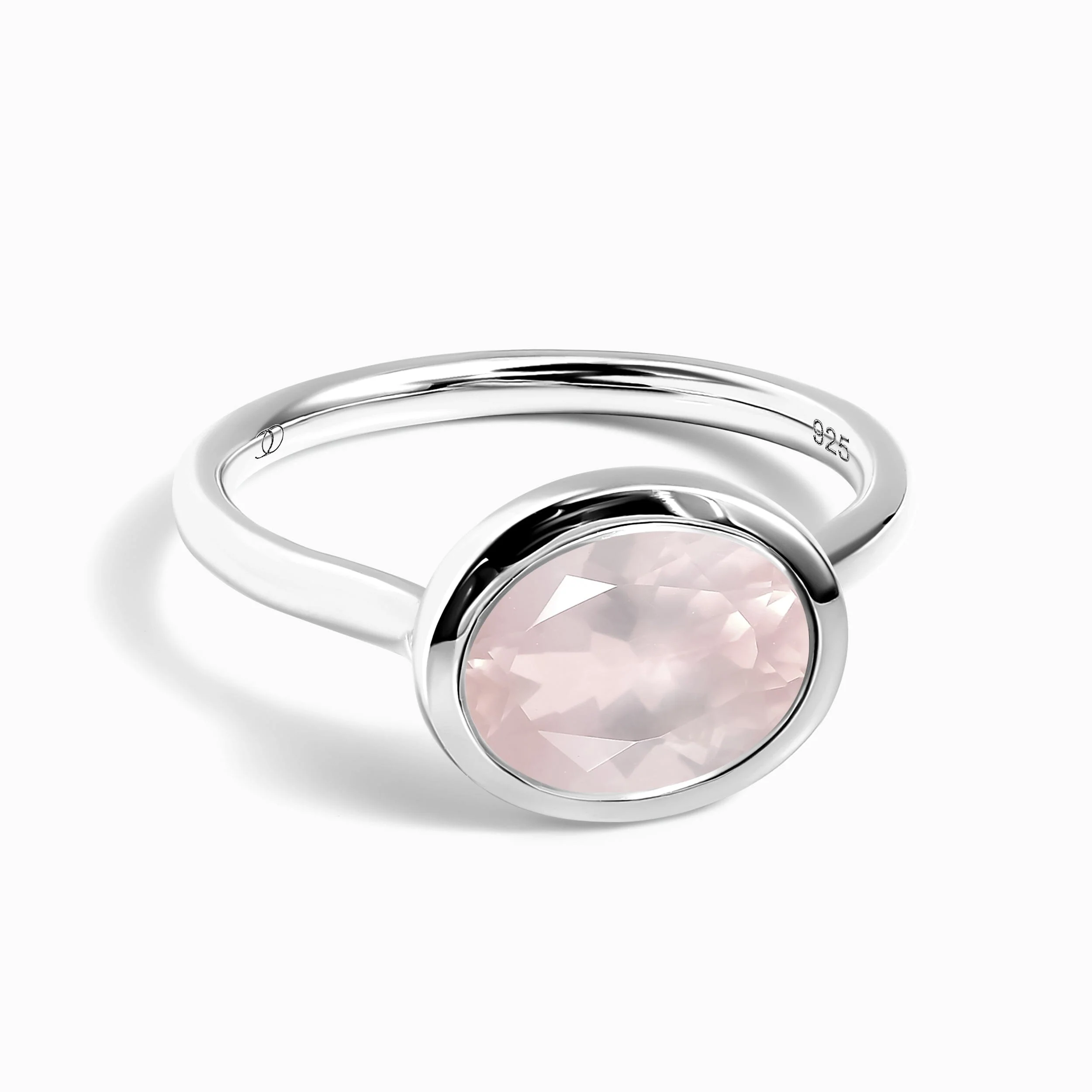 Rose Quartz Skin Touch Ring - Feel the Love - Image 2