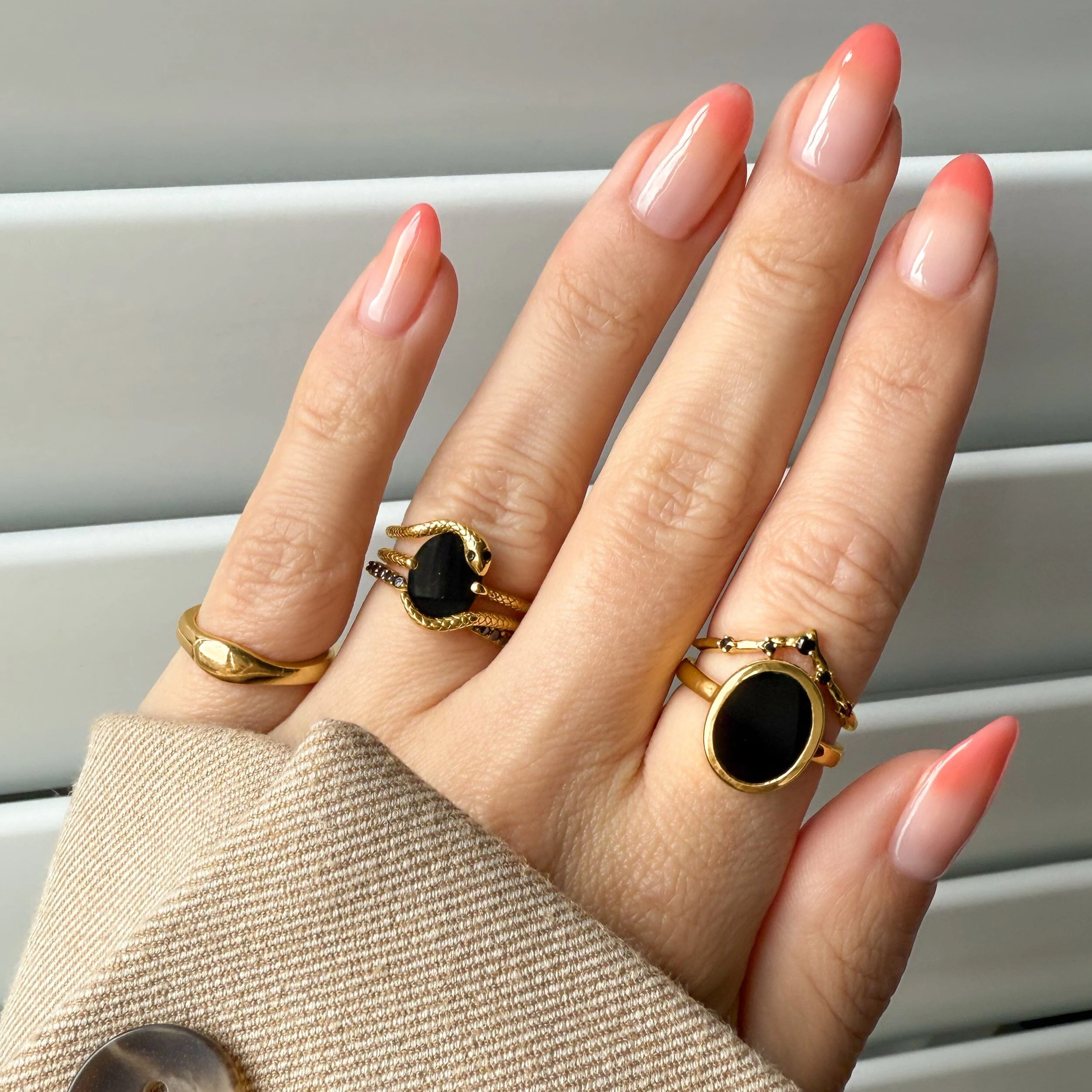Serpent of Release Ring & Twinkling Band - Image 12