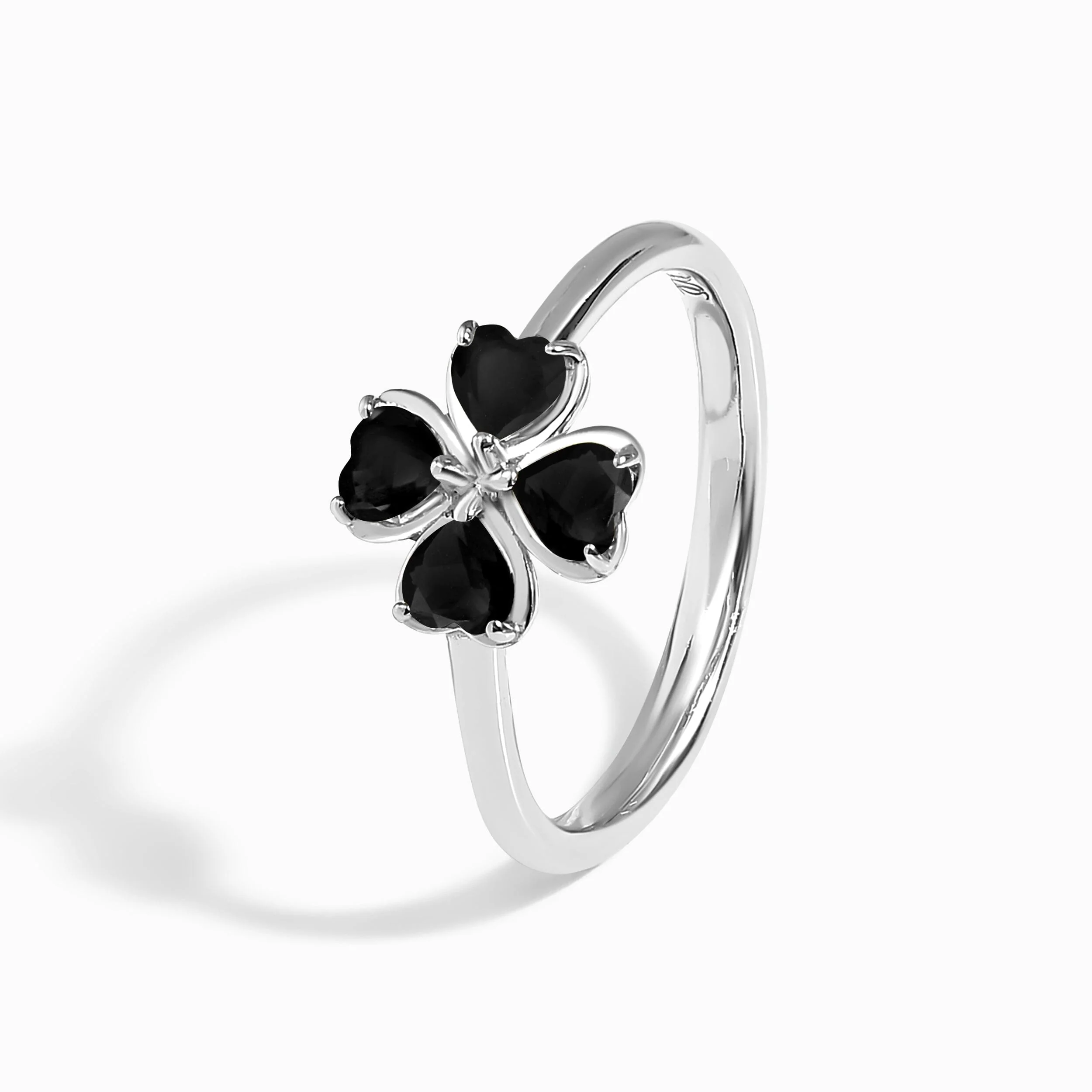Shamrock Ring - Black Obsidian - Image 14