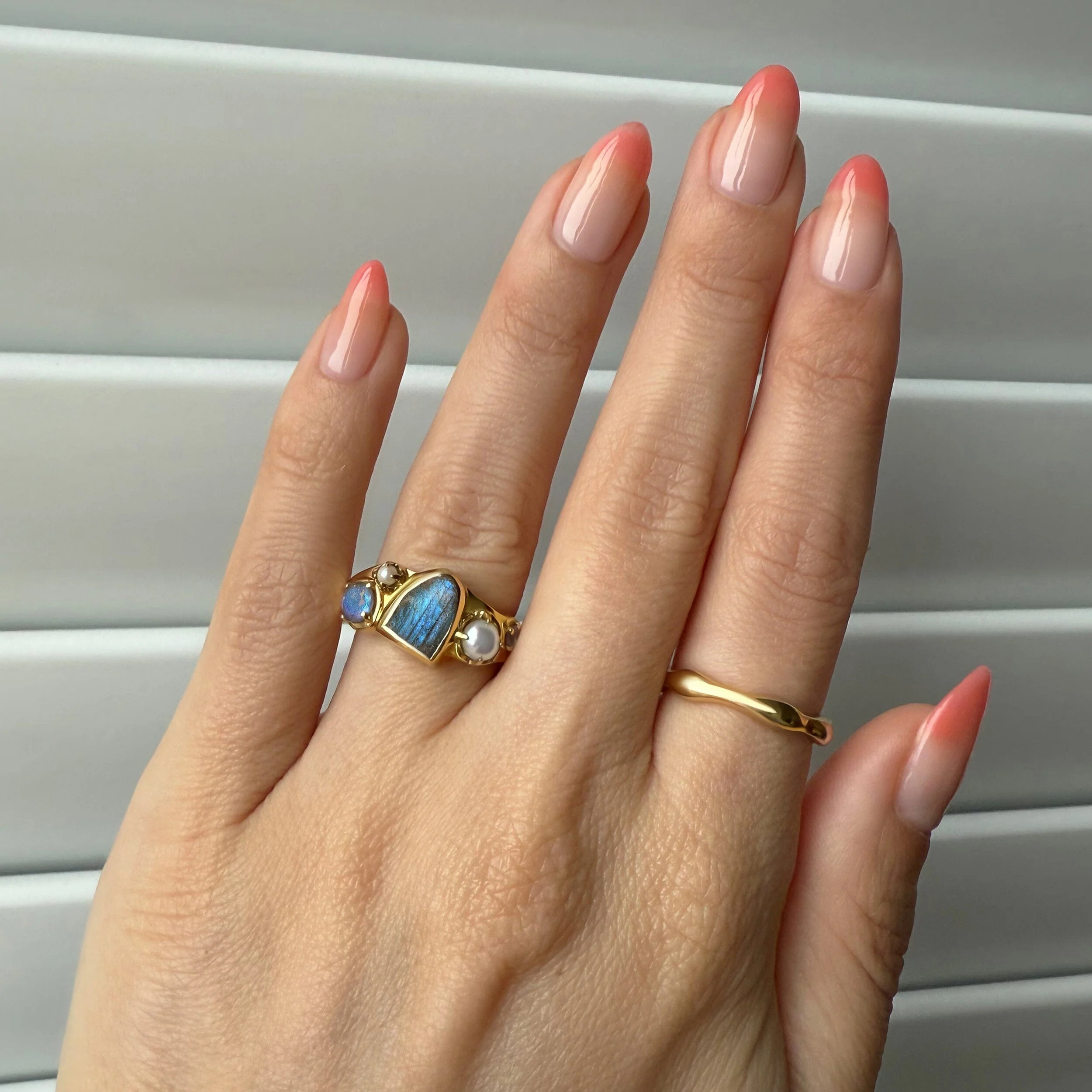 Labradorite Heirloom & Magma Rings - Image 18