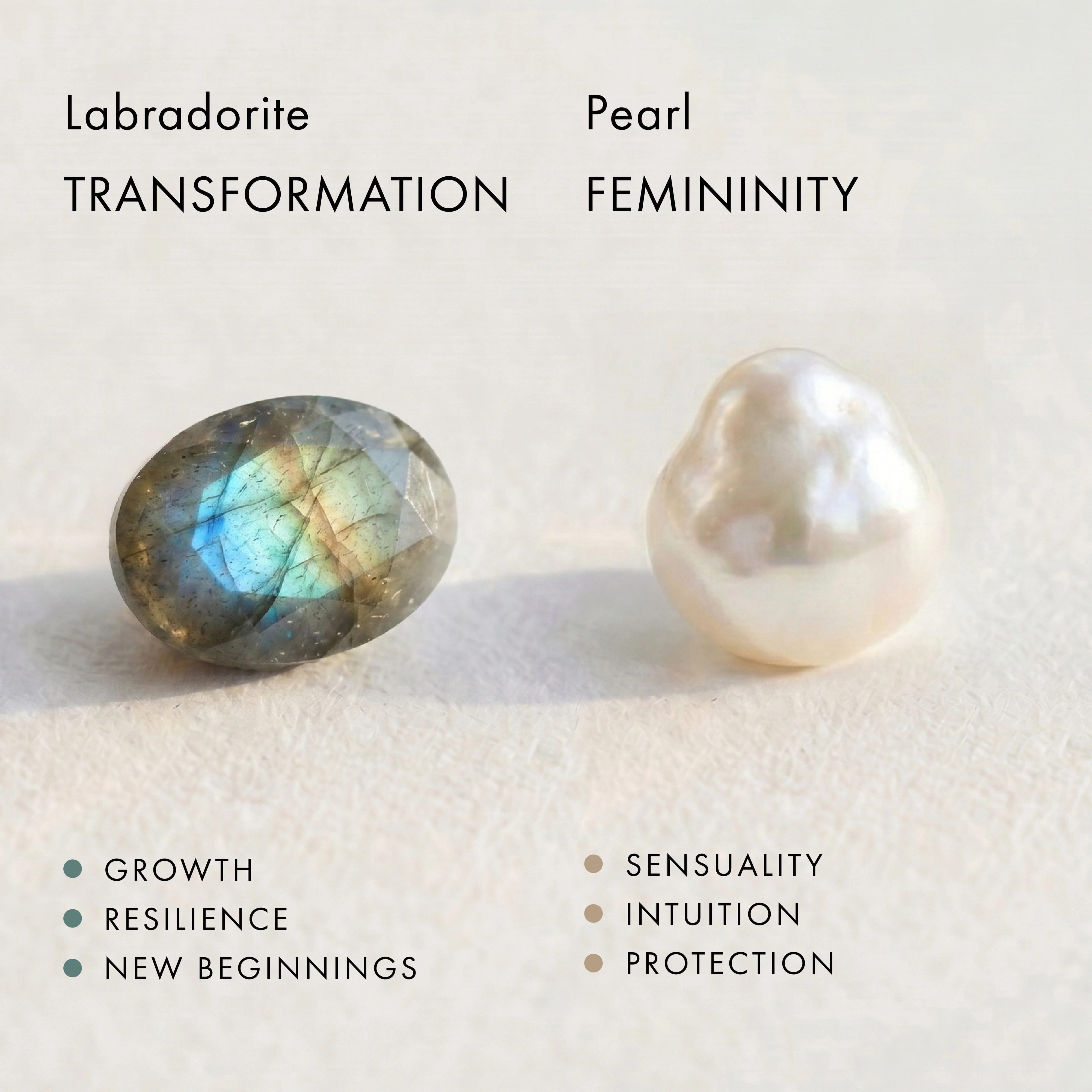Labradorite Heirloom & Magma & Waves Rings - Image 5